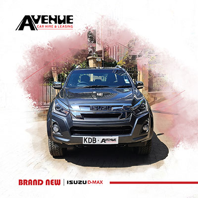 Brand New Isuzu DMAX - Avenue Car Hire & Leasing in Nairobi & Mombasa